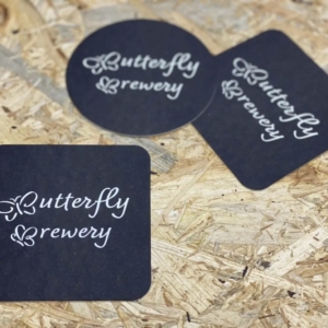 butterflybrewery coaster gift