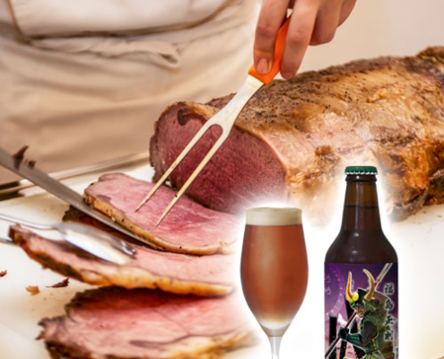 福島正則 Masanori Fukushima, Strong Aleとローストビーフ